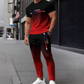 Men's casual activewear set - hot seller in us & european cross-border e-commerce
