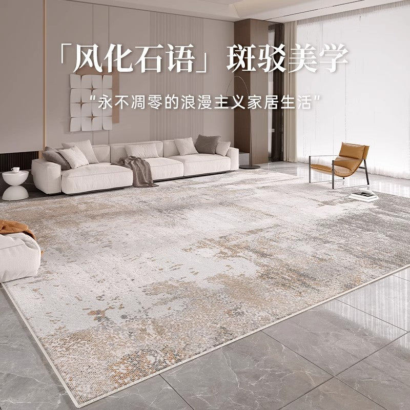 Carpet living room no-wash easy-care bedroom study large area full floor light luxury high-end floor mat bedroom bedside blanket