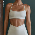 [limited time 50% off no refund or exchange] yoga clothes intimates shockproof high-strength suspenders cross back yoga tops