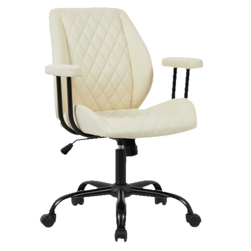 Retro boss chair, adjustable computer chair, high-quality desk chair, comfortable for long hours, suitable for commercial office use and client meetings