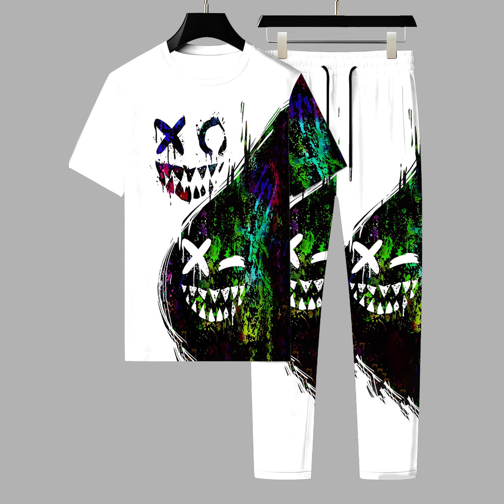 Men's casual activewear set - hot seller in us & european cross-border e-commerce