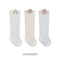 Babylon kids' knee-high socks, 3-pair pack, class a animal-themed infant socks, combed cotton, seamless baby socks