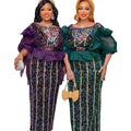 new party evening dress, heavily rhinestone embellished, hot-selling  african women's dress with belt included
