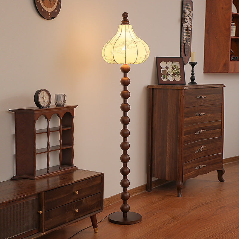 Used floor lamp, wabi-sabi style, for living room next to sofa, new chinese style, american retro, bedroom, french high-end ambiance lighting