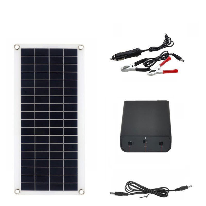 Cross-border special 20W12V solar water pump set, battery box, new energy, large flow, green and environmentally friendly pumping