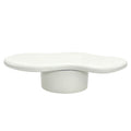 Microcement tea table mdf living room coffee table wabi-sabi style export creamy minimalist creative small apartment coffee table