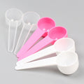 Individually wrapped plastic measuring spoons - 20ml for liquid masks, laundry powder, fertilizer, and water (20g)
