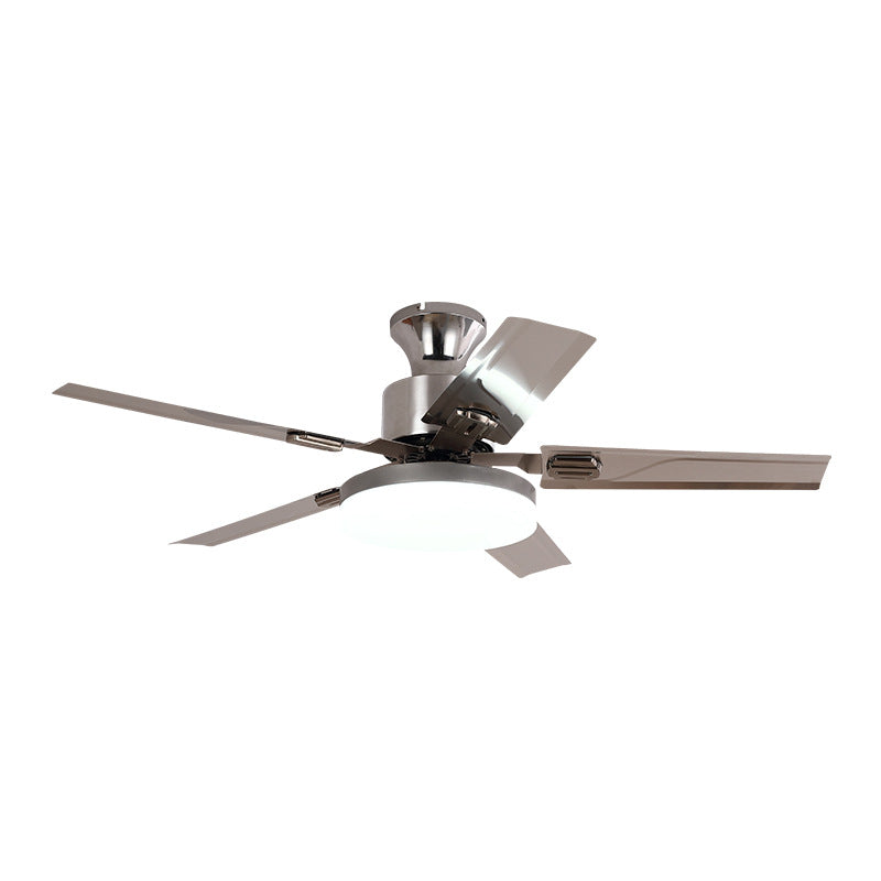 Wind ceiling fan light dining room minimalist living room household ceiling fan light variable frequency integrated fan chandelier factory