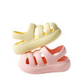 Eva squishy sandals for boys and girls - cartoon design, thick sole, non-slip, perfect for summer outdoor wear