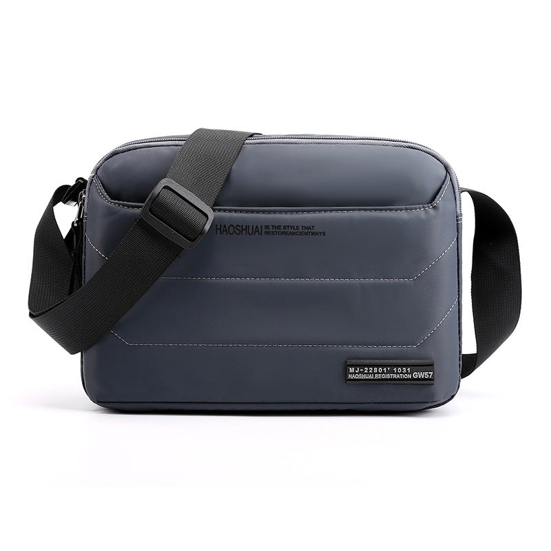 Factory direct sales new men's shoulder bag fashion casual men's bag multi-functional nylon messenger bag sports bag
