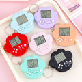 mini handheld game console keychain - tetris electronic game console - handheld console - schoolbag creative ornament