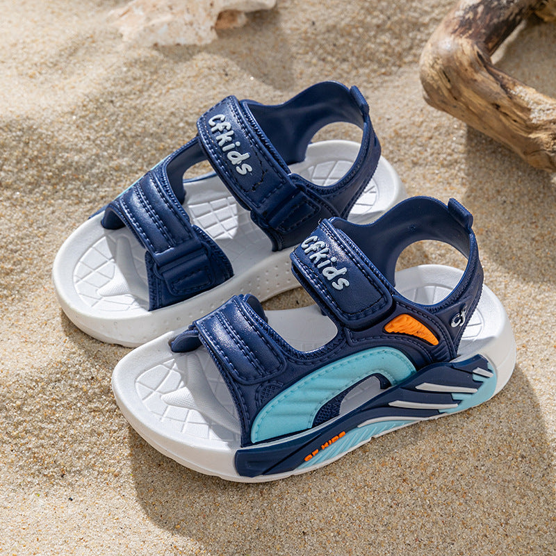 Kids' sandals: new  summer collection - non-slip, soft-soled, velcro-closure sandals for girls (toddler to big kid) - perfect for beach and everyday wear