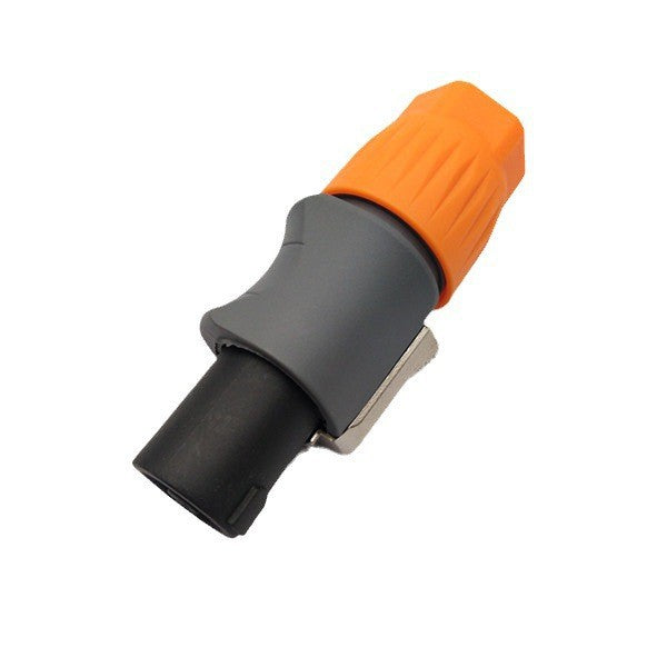 Ordinary waterproof audio four-core professional speaker plug, power amplifier, speaker cable, audio box cable, Canon connector, ohmic head.