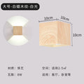 Carpenter's wood grain wall sconce - up & down lighting, artistic background, aisle, corridor, entryway, stairwell, balcony wall fixture