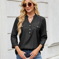 European and american cross-border e-commerce  women's spring/summer new arrivals:  &  casual loose-fit denim-look long shirt
