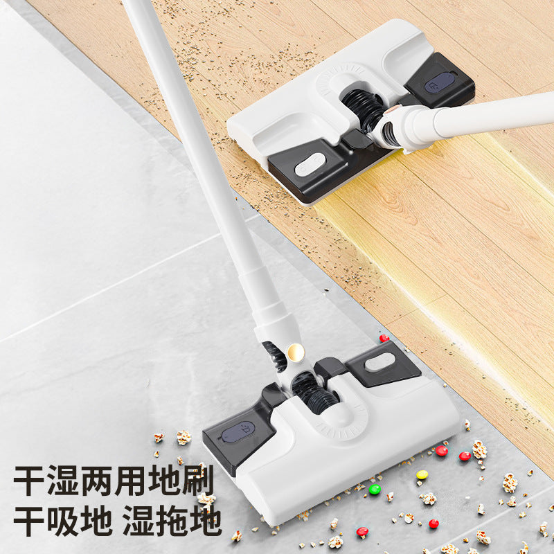 Cordless wet & dry vacuum cleaner - handheld & stick vacuum with multiple brush heads - easy to clean