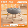 Baby carrying handy gadget universal roller pulley low stool kids toddler stool multifunctional beauty seam pedicure shoe changing stool round stool soft seat