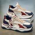 Men's shoes 2026 new spring collection: versatile, trendy, chinese-style leather, waterproof, lightweight, athletic, casual, running, student fashion sneakers