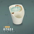 New gold inlaid with jade 67621