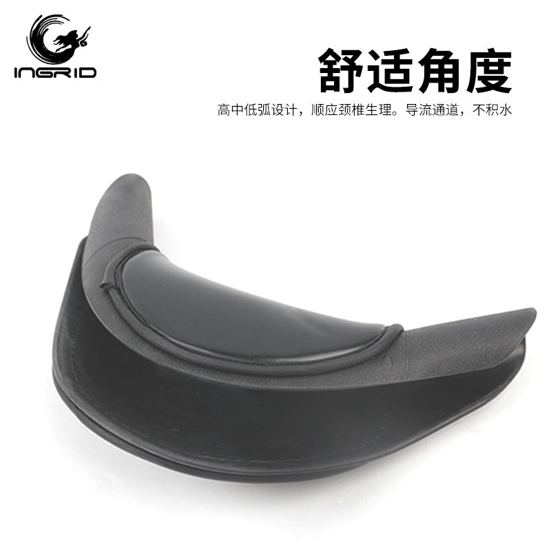 Cross-border beauty and hairdressing, neck pillow, U-shaped silicone pad, neck pillow, special shampoo bed for barber shop, universal non-slip pillow pad.
