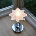 Rechargeable star table lamp bauhaus retro glass atmosphere bedside lamp bedroom gift desk decoration night light