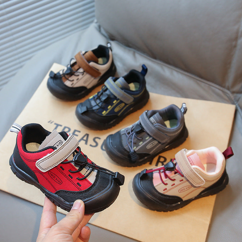 Ready-to-ship  spring/autumn new arrivals: kids' outdoor waterproof shoes - anti-slip hiking & athletic shoes for boys & girls
