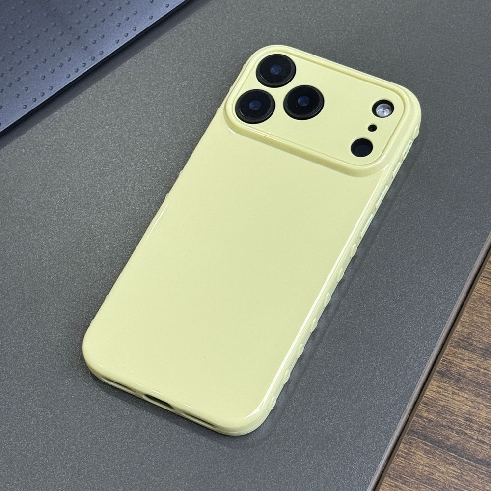 Suitable for iphone17 pure color bubble heart shell mobile phone case apple 16prom side heart shaped tpu mobile phone case