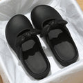 2025 summer fashion versatile bow slippers women's sweet minimalist mary jane bow toe slingbacks