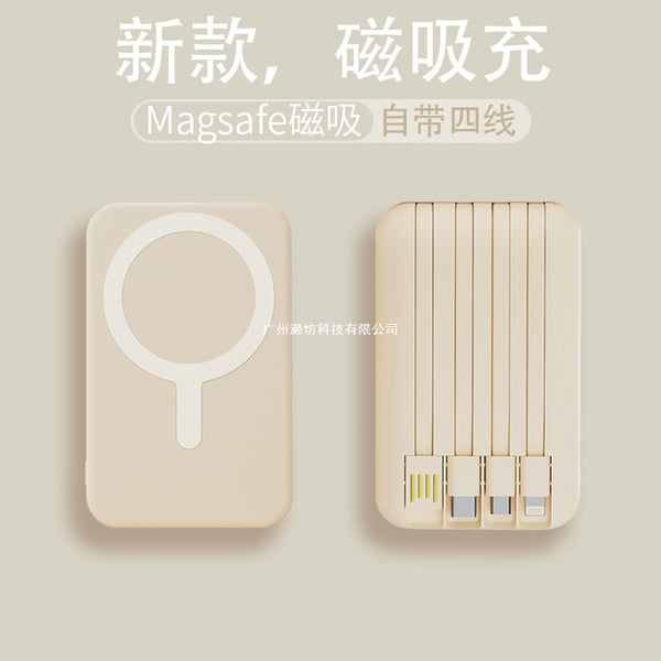 [Power bank 3c certification can be used on the plane] Magnetic suction model 2025 new power bank fast charging large capacity 20000