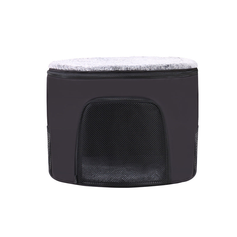 Wholesale new arrival eco-friendly eva cat house: large space, wear-resistant, scratch-proof, round dome house for cats and dogs, outdoor villa style