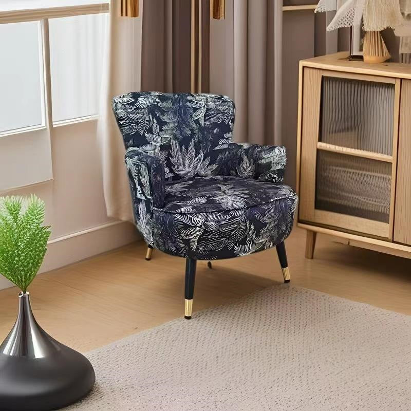 Single sofa colorful fabric sofa ethnic style sofa kids nostalgic living room bedroom small apartment wholesale lazy person