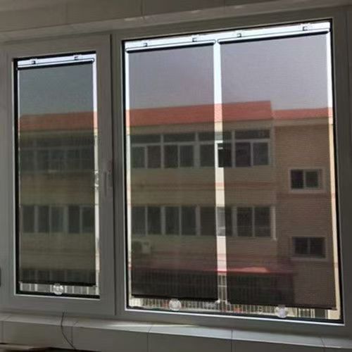 Balcony suction cup sun shade - sun protection, heat insulation, no drilling required, home & office window retractable sun roller blind