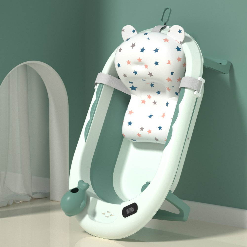 Wholesale baby folding bathtubs - universal newborn support, soaking bucket, home use, kids' bath tub, baby bath basin