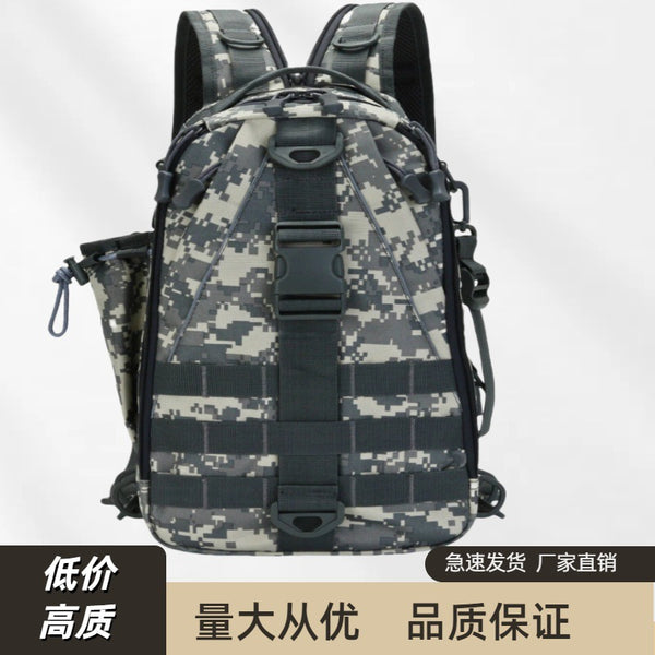 2024 New Luya Bag Single Shoulder Multifunctional Tactical Backpack Outdoor Bag Travel Sports Large Capacity Breast Bag Men