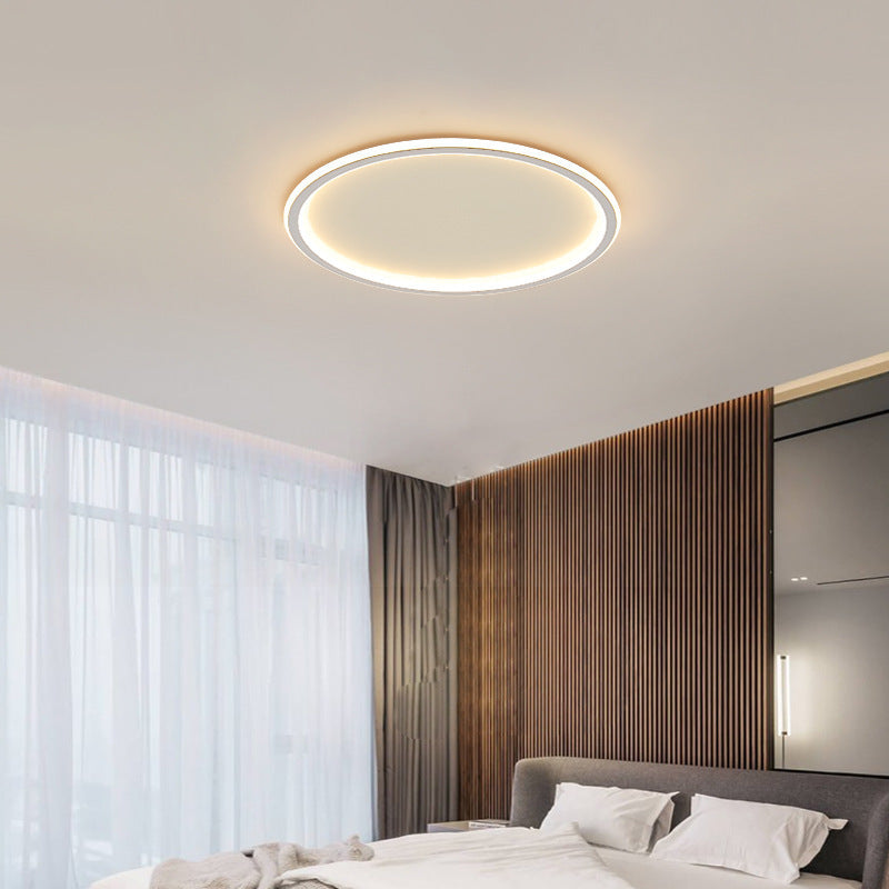 [Strict selection] Bedroom lamp full spectrum eye protection led pumpkin lamp simple master bedroom Zhongshan lamp cloud ceiling lamp