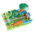 Jungle adventure marble run track tabletop game - 3-6 year old boys' marble maze educational toy