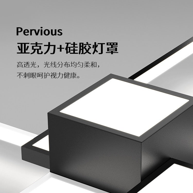 Living room light Modern simple atmospheric lighting 2025 new light luxury bedroom ceiling whole house lighting combination set