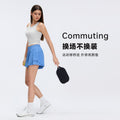 Sleeveless sports vest women's tight slimming look running training yoga clothes free to wear bra fitness clothes topsd26003
