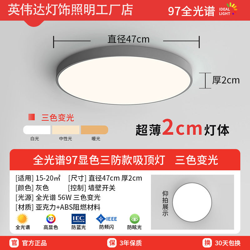 Macaron 1ed ceiling lamp kitchen balcony entrance door entrance lamp corridor aisle round modern casual lamp