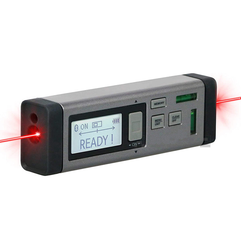 HUOTO digital inclinometer with laser electronic inclinometer box laser level slope detector with Bluetooth