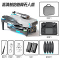 M107 drone: brushless, intelligent obstacle avoidance, optical flow, extended flight time, hd aerial photography remote control aircraft