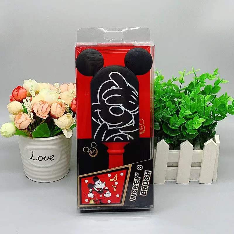 Kids' cartoon air cushion comb - cute bunny design for girls, baby mickey & minnie airbag massage hair brush