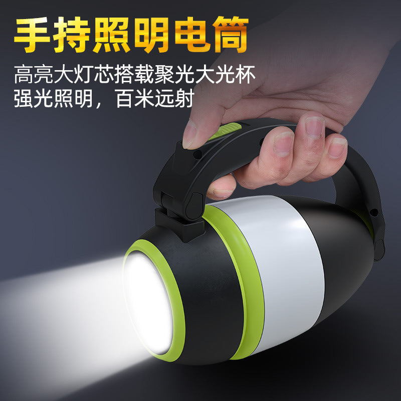 Cross-border tent light portable camping light household desk lamp outdoor camping flashlight with power bank emergency night light