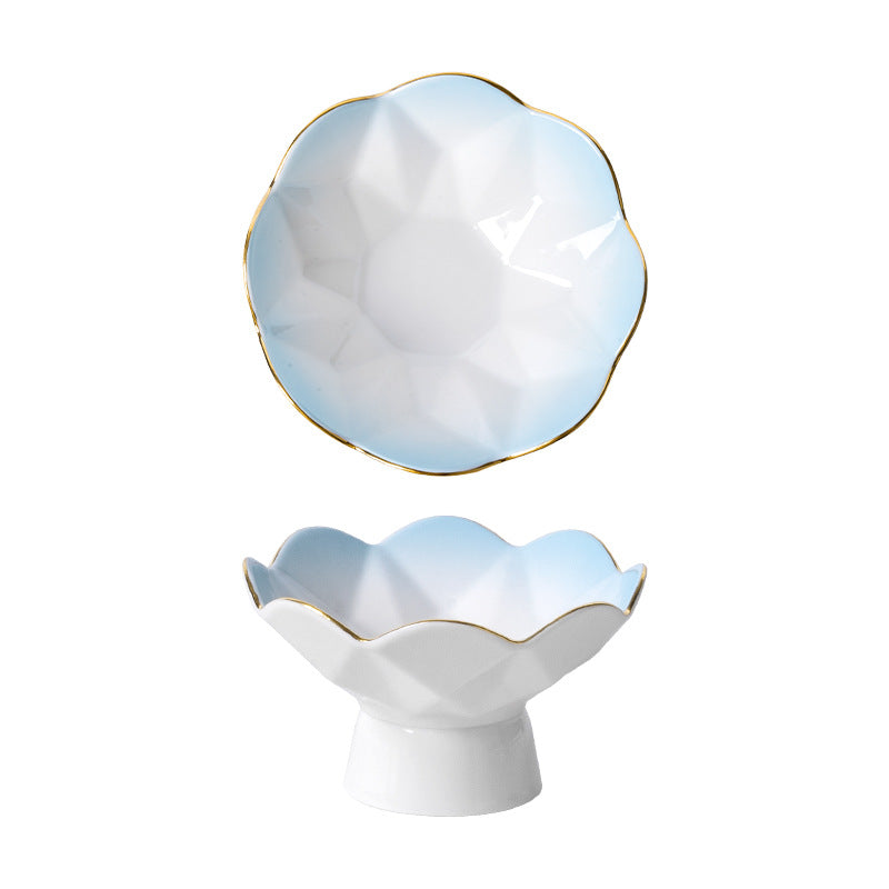 Stylishpopularclassy sense ceramic jewelry storage cup creative desktop ceramic ornaments goblet photo prop cup
