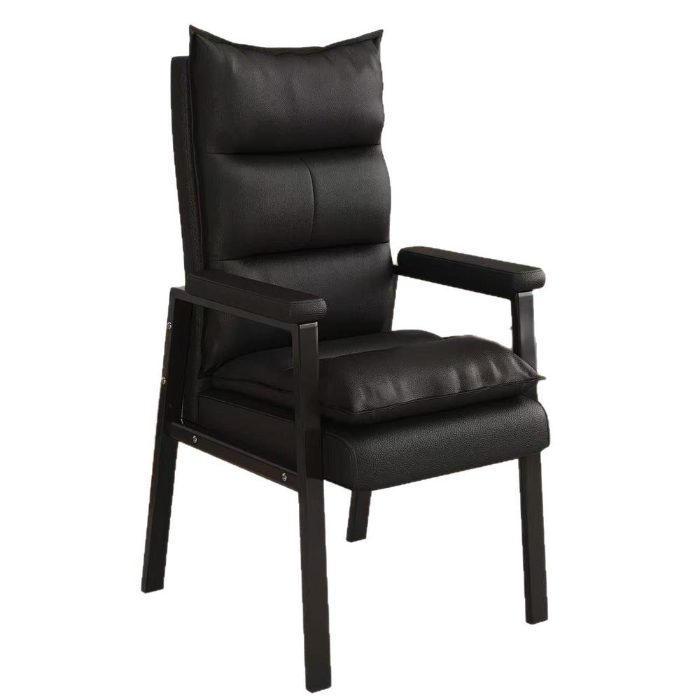 Mahjong chair for playing mahjong, backrest for chess and card room, plaid, long-sitting conference stool, mahjong parlor, for home office chair