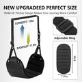 travel plaid foot hammock office foot strap airplane high-speed rail portable travel foot hammock