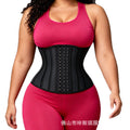 [200 pieces customized] latex fitness belt, abdominal belt, tight slimming look waist shaping belt, cross-border customization