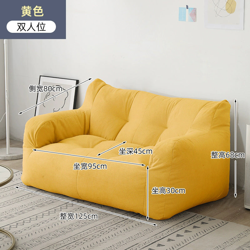 Factory direct lazy sofa tatami doublepopular rental house can lie down and sleep bedroom dormitory bean bag sofa