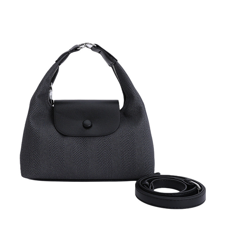 Foreign trade is popular this year, handheld small bags for women 2025 new fashion shoulder dumpling bags, commuter messenger bags to work