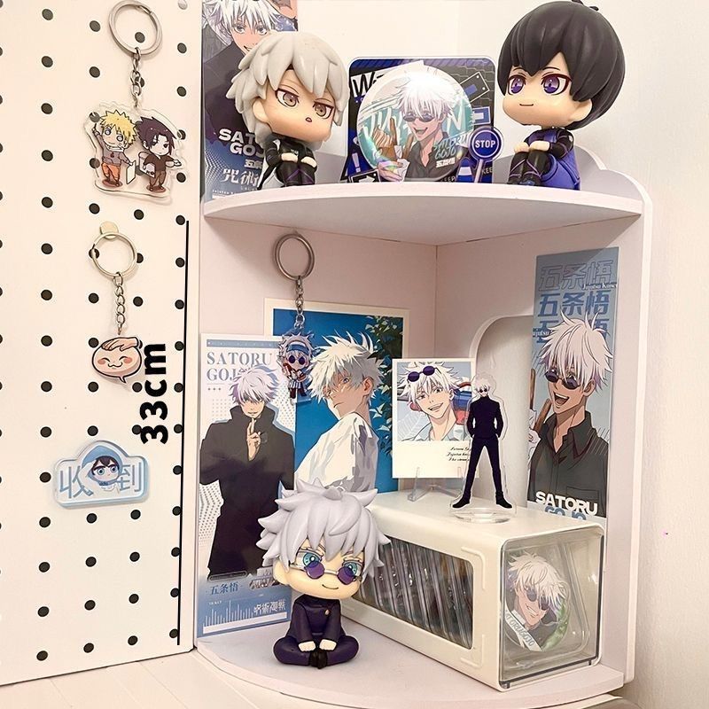 ins wind dormitory bedside corner rack dormitory table multi-functional storage box card millet bar display stand